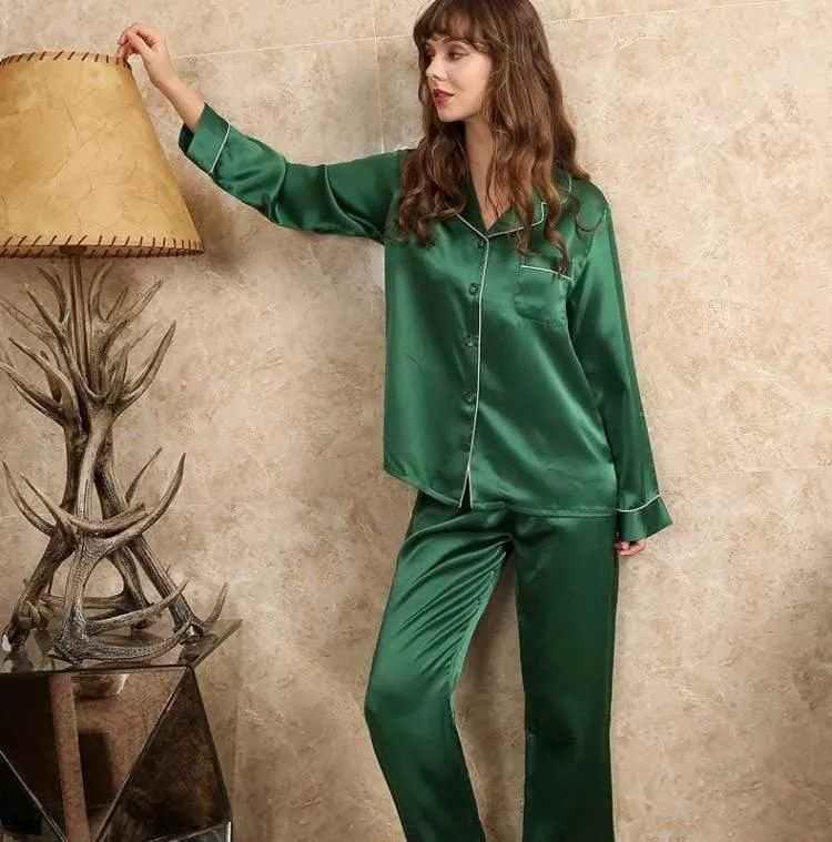 19 Mumi Real Silk Pajama Sets