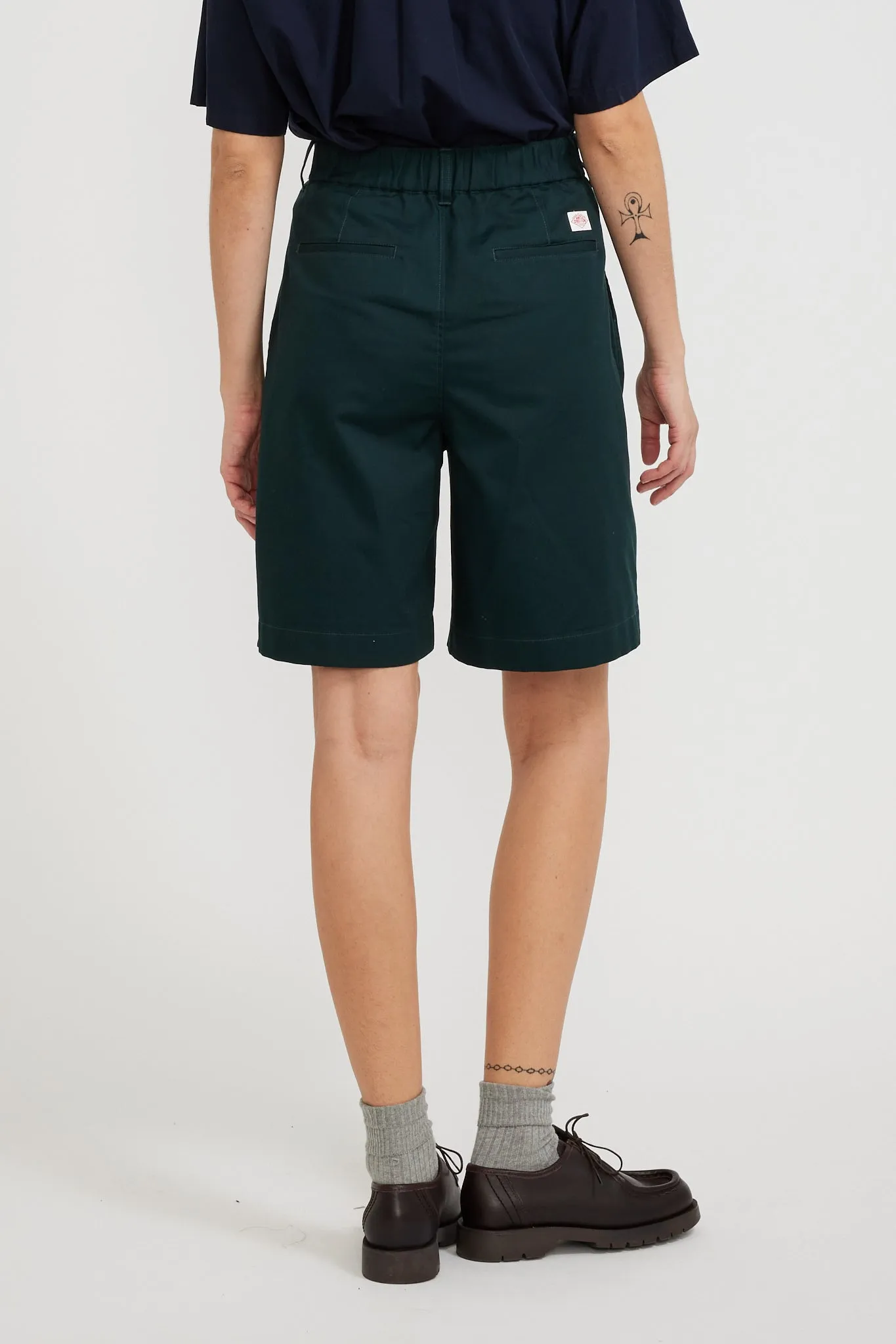 2 Tuck Shorts Green