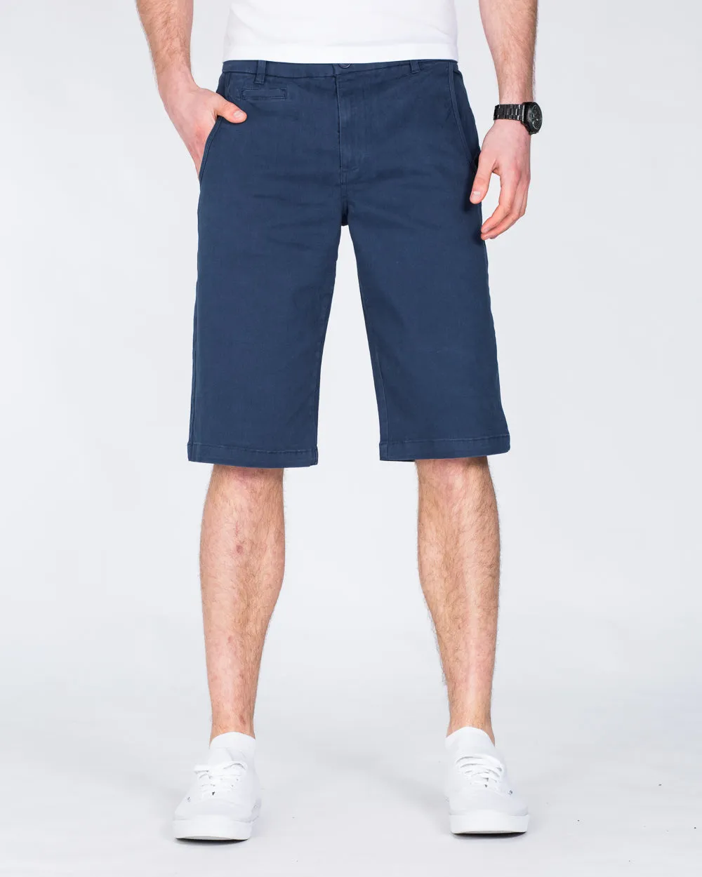 2t Stretch Chino Shorts (navy)