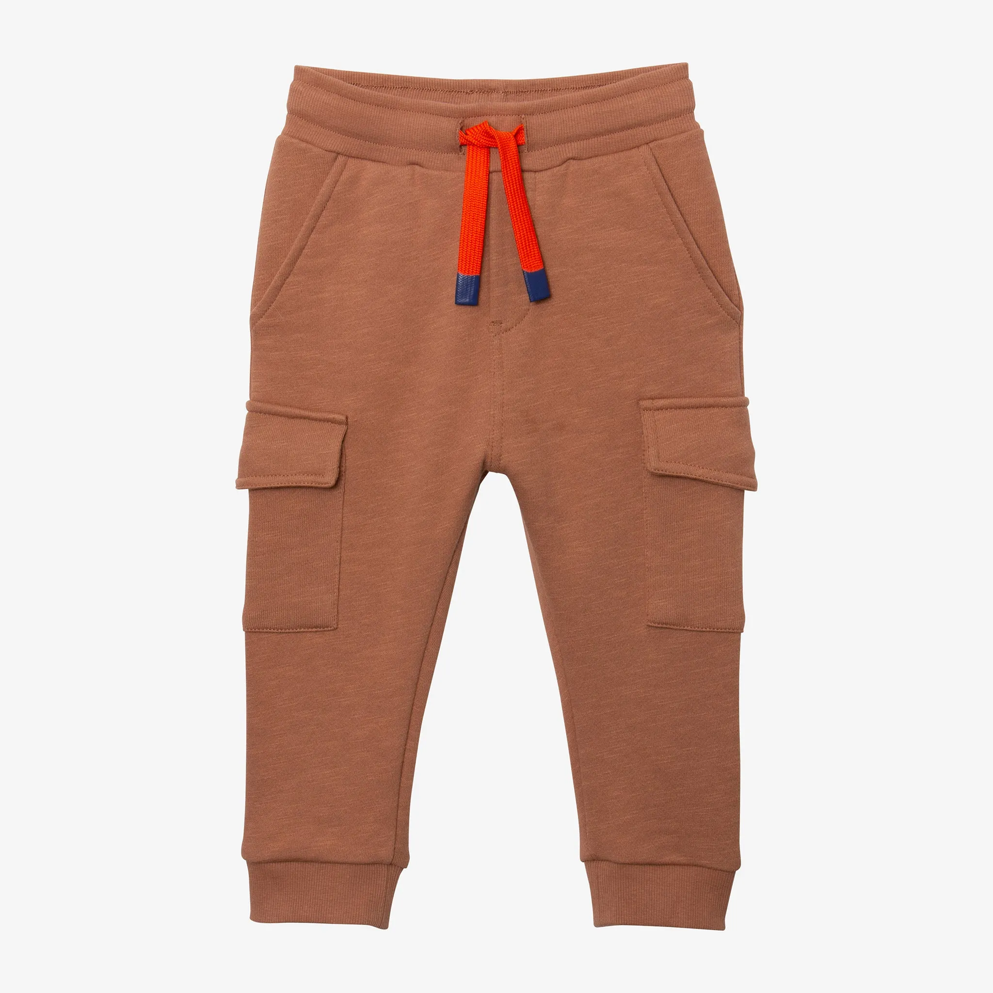 Baby Boy camel-colored harem battle pants