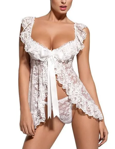 Bridal Lingerie Sets Wedding lingerie with G-String  Bridal Sleepwear