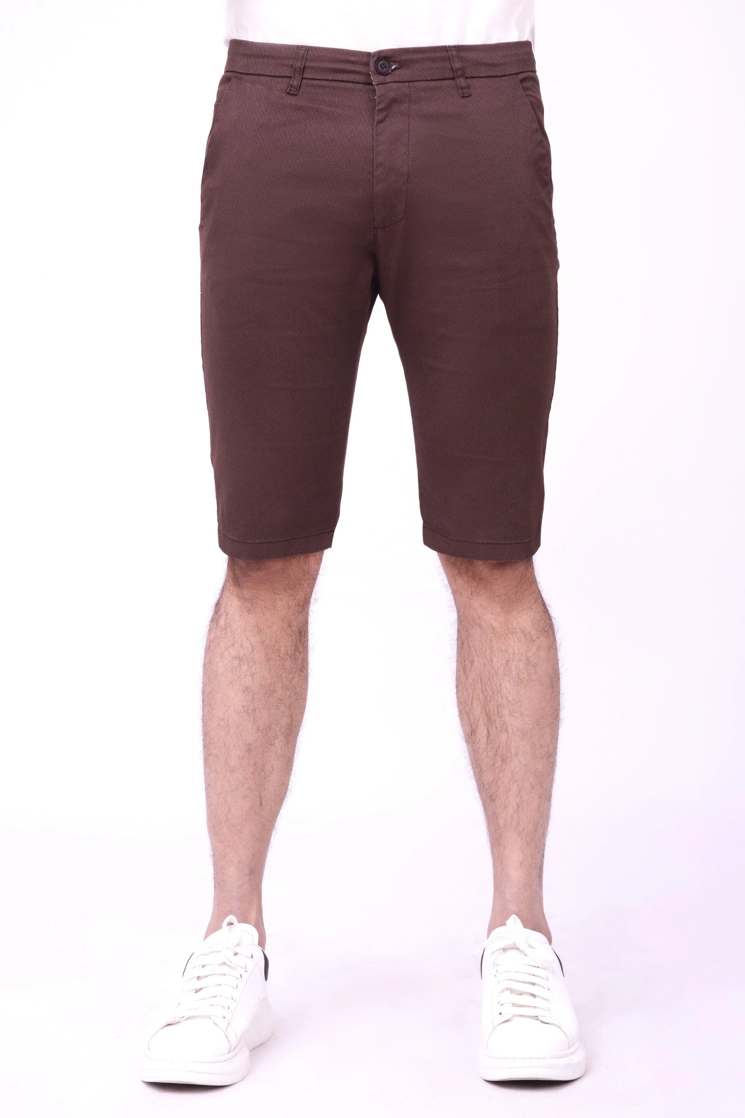 CASUAL CHINO SHORTS BROWN