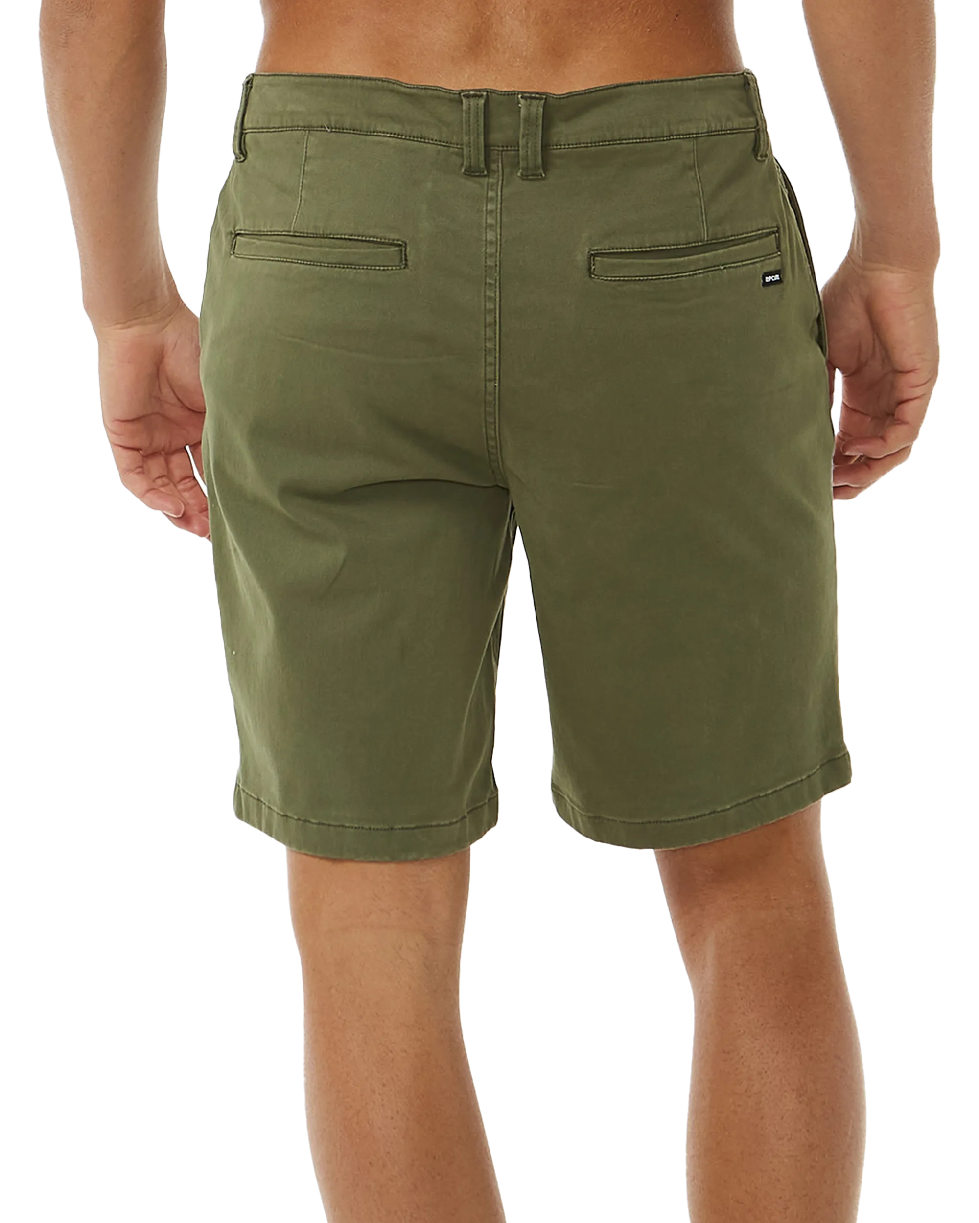 Classic Surf Chino Walkshorts in Dark Olive