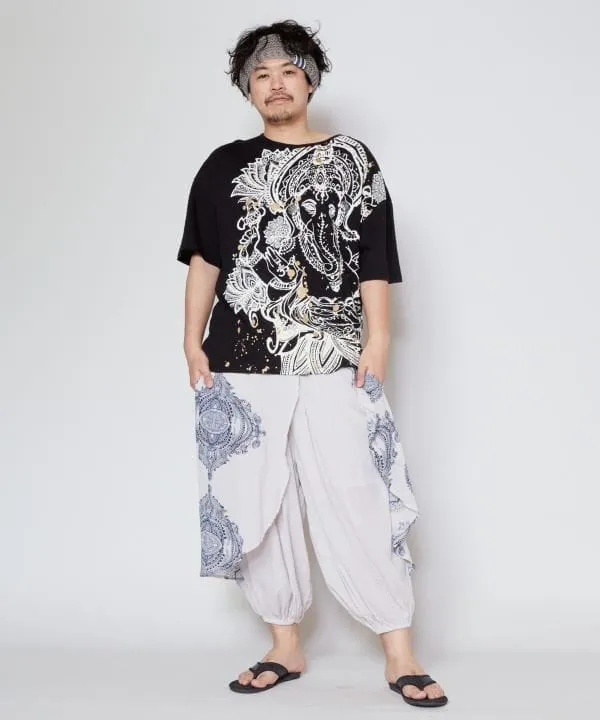 Crepe Harem Pants