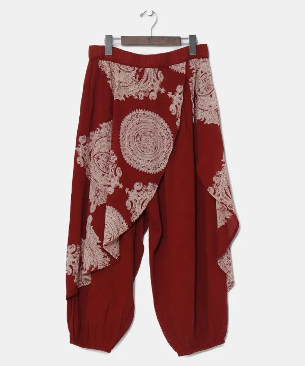 Crepe Harem Pants