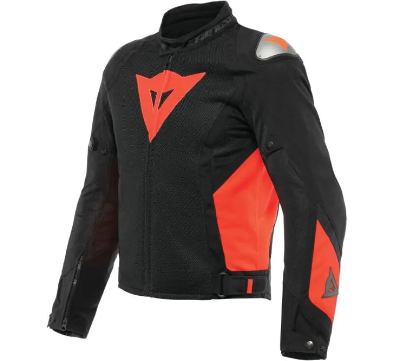 Dainese Energyca Air Tex Jacket Black/Fluorescent-Red