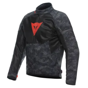 Dainese Ignite Air Tex Jacket Camo-Gray/Black/Fluorescent-Red