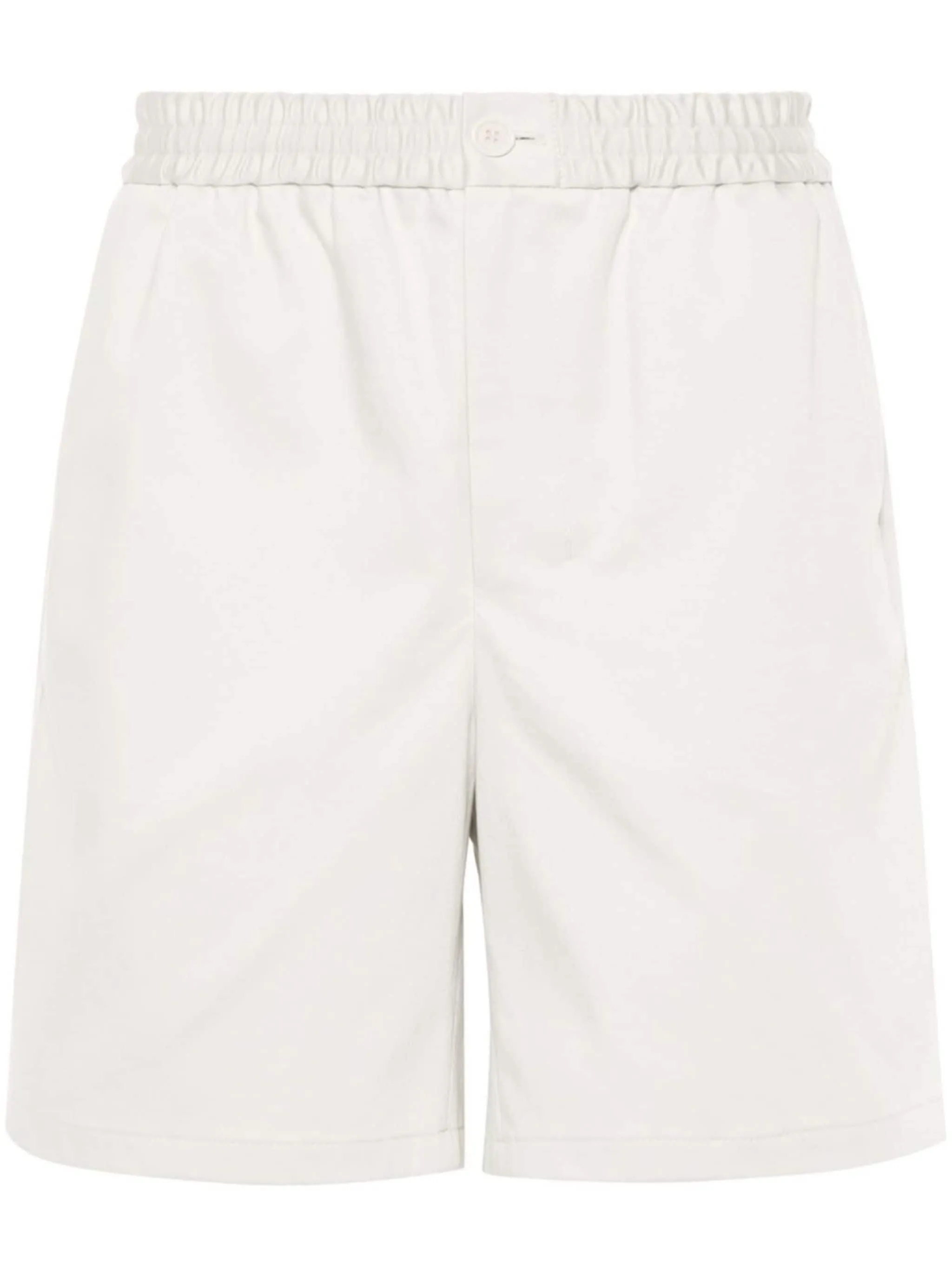 ELASTICATED-WAISTBAND CHINO SHORTS