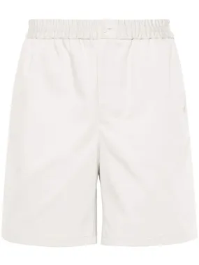 ELASTICATED-WAISTBAND CHINO SHORTS