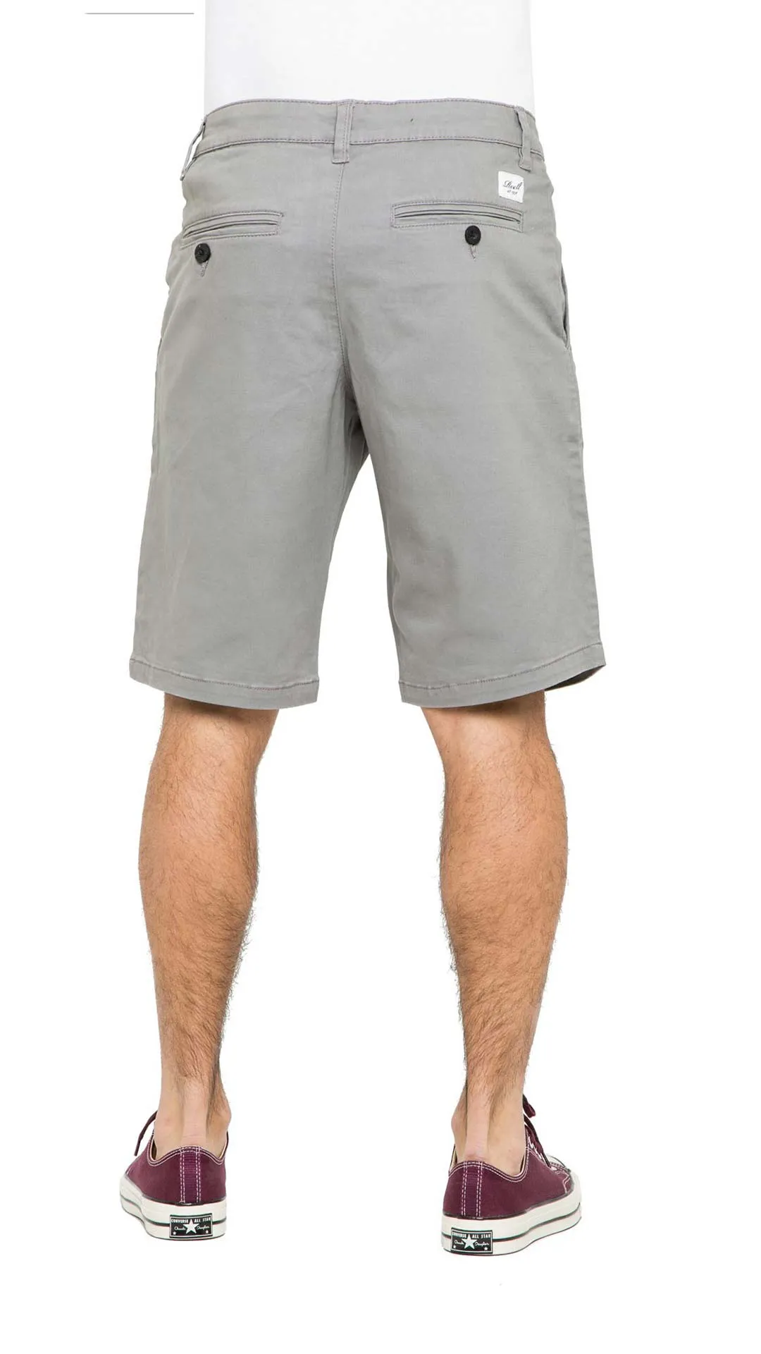 Flex Grip Chino Short - Light Gray