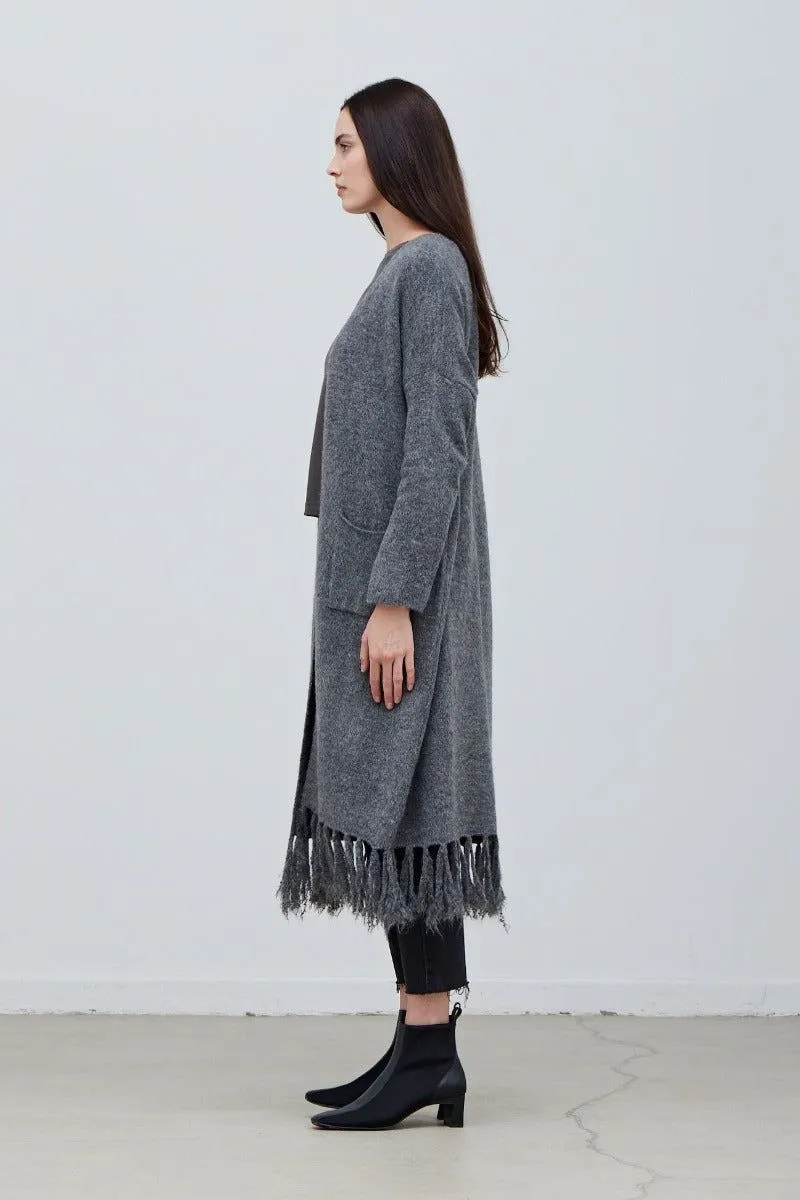 Fringe Long Cardigan