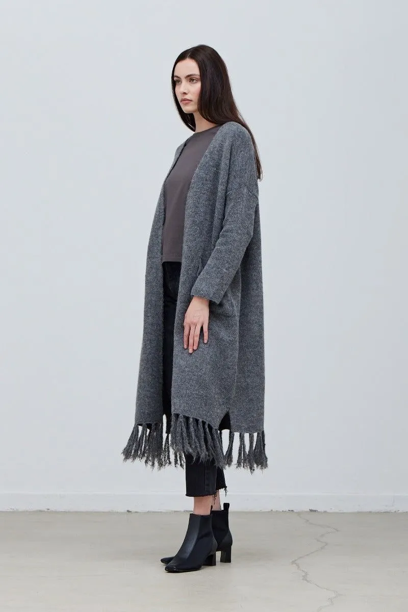 Fringe Long Cardigan