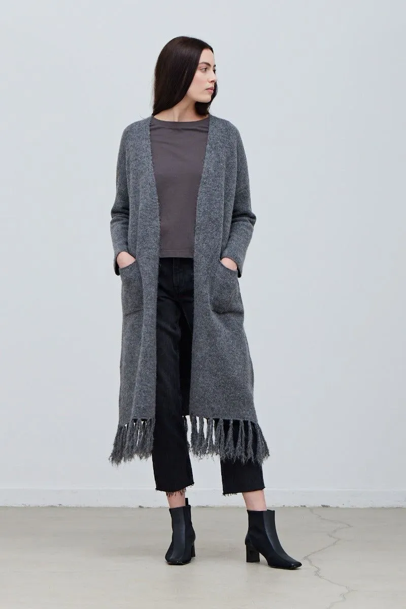 Fringe Long Cardigan