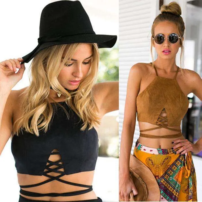 Hippie Bustier Tops