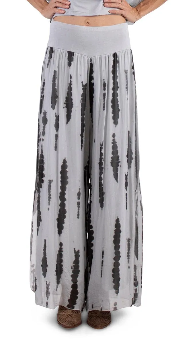 Jasmin Stripe Tie-Dye slit Pant