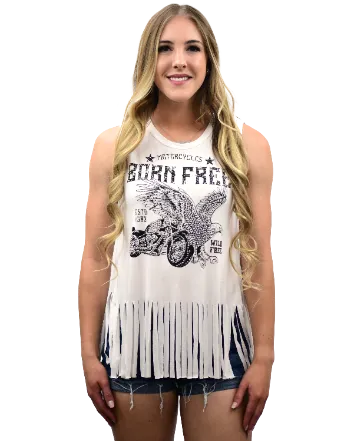 Liberty Wear Collection Tops: Born Free Eagle