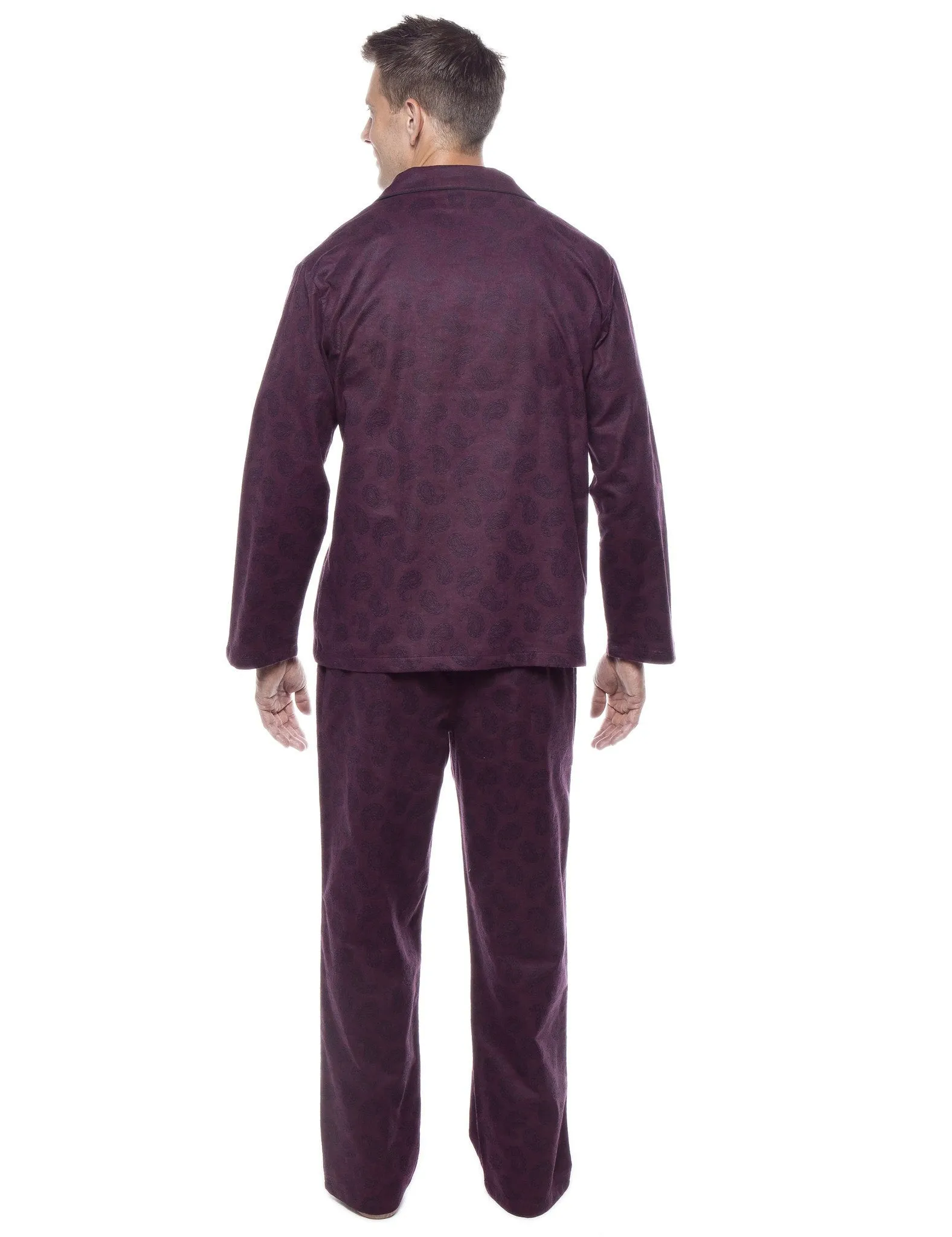 Men's 100% Cotton Flannel Pajama Set