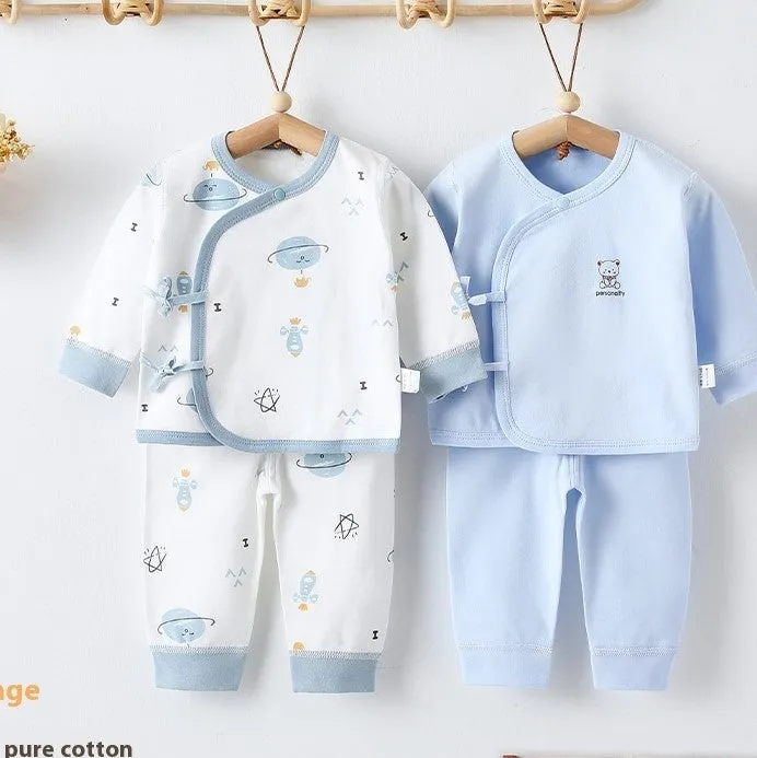 Newborn Pure Cotton Sleepwear (2 sets)