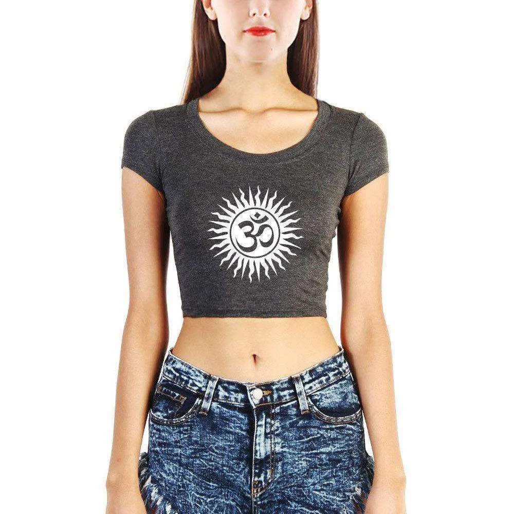 Om Crop Top