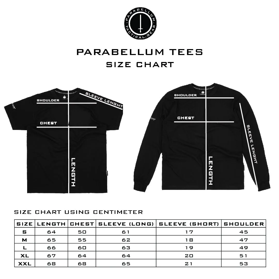 Parabellum® AR15 Custom Short Long & Short Tees