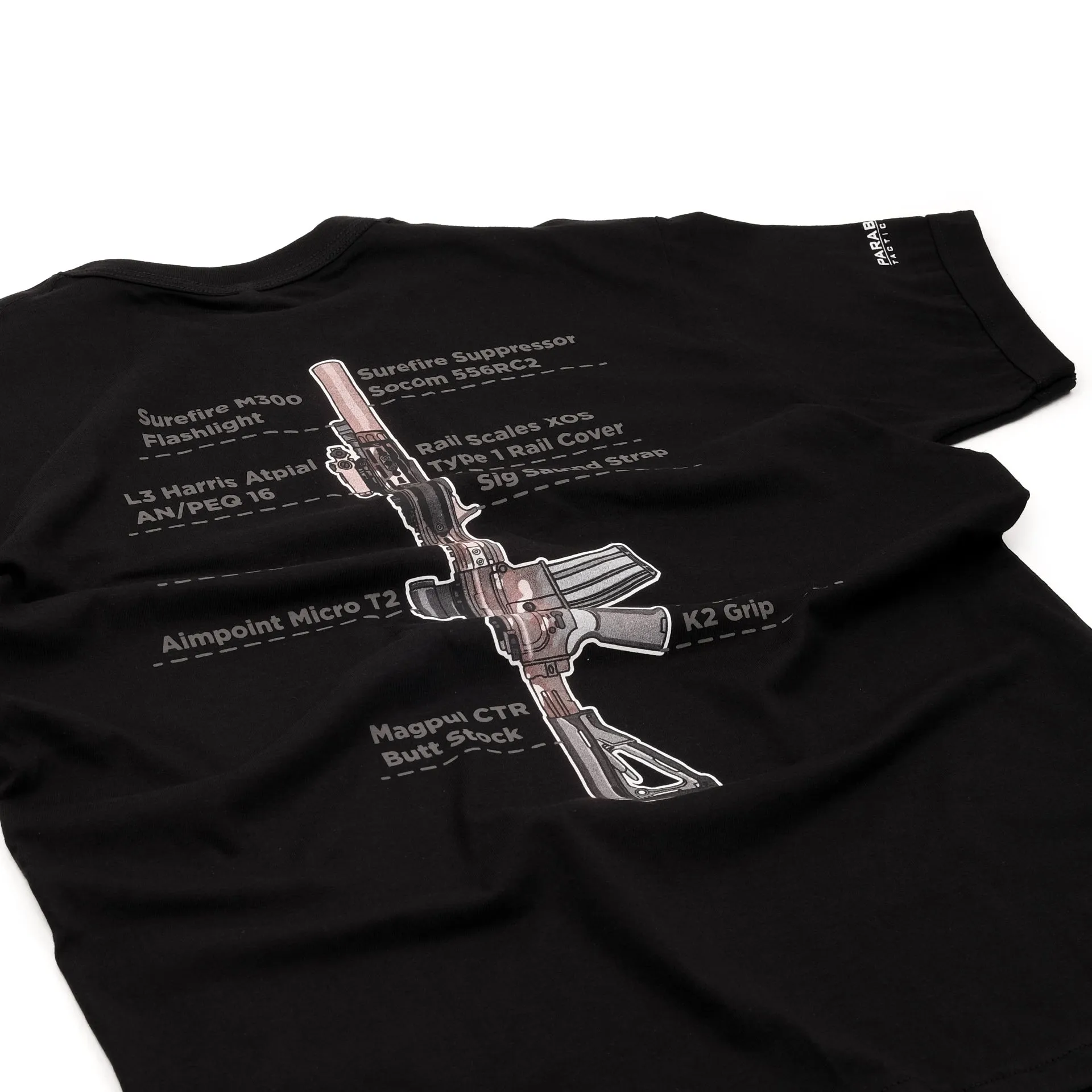 Parabellum® AR15 Custom Short Long & Short Tees