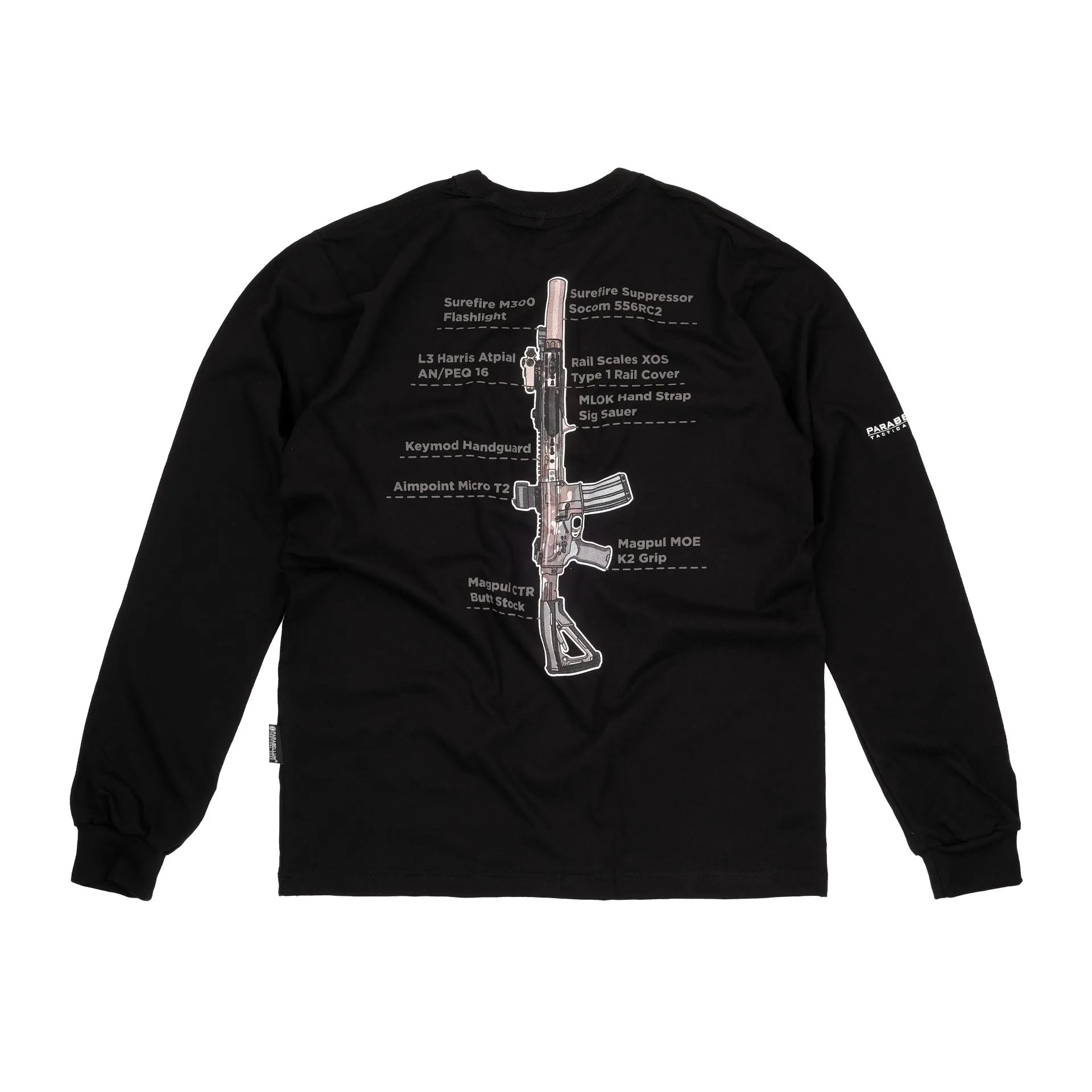 Parabellum® AR15 Custom Short Long & Short Tees