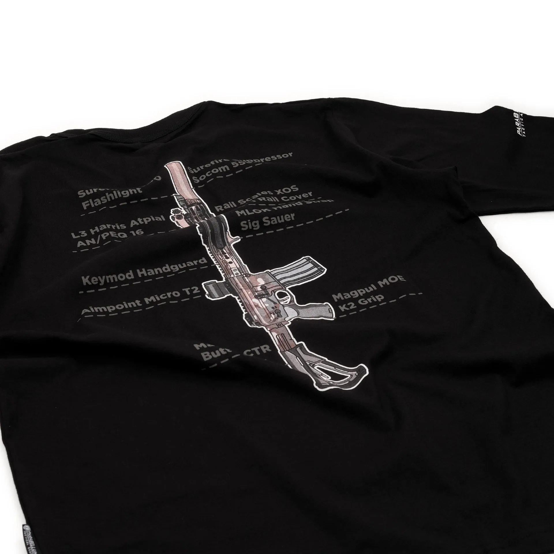 Parabellum® AR15 Custom Short Long & Short Tees