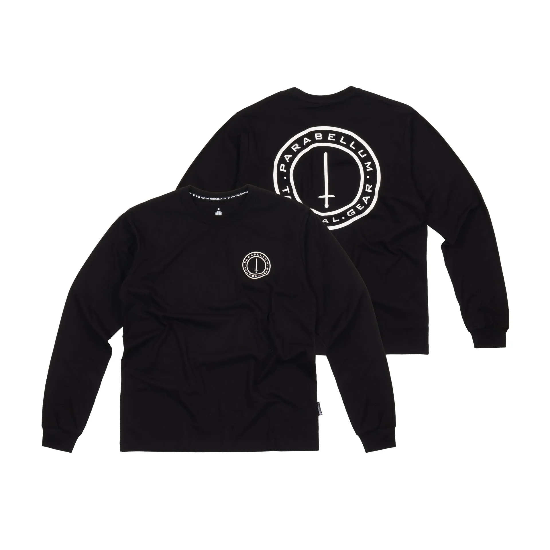 Parabellum® Basic logo Long Sleeve Tees