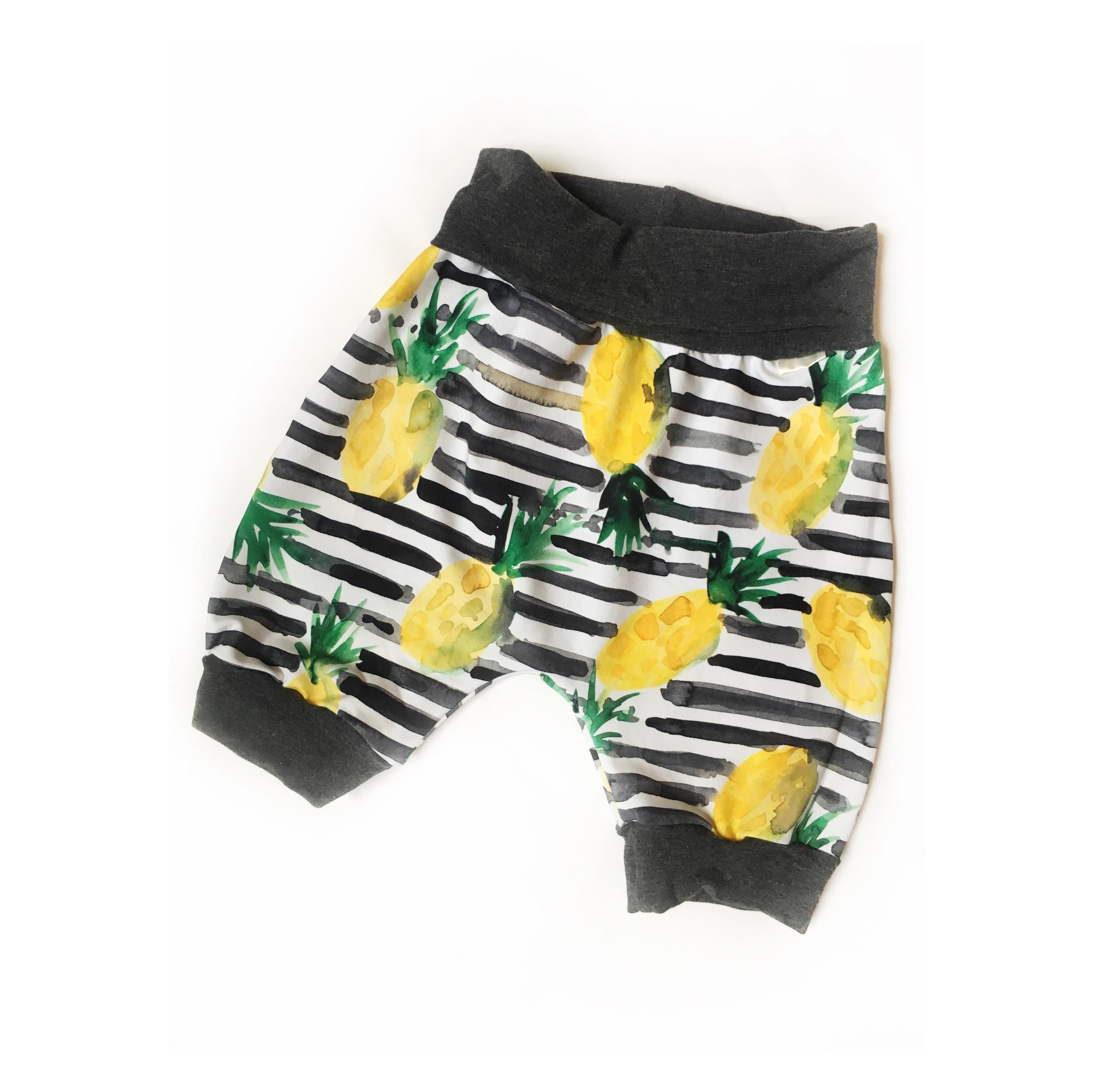 Pineapple Shorts Harems, Grow-With-Me