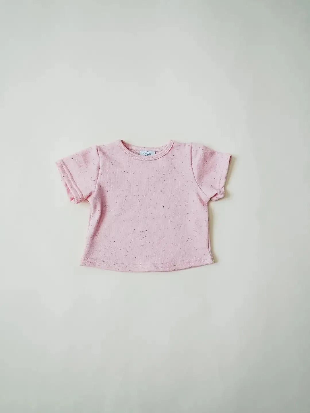 Pink Speckled Tee