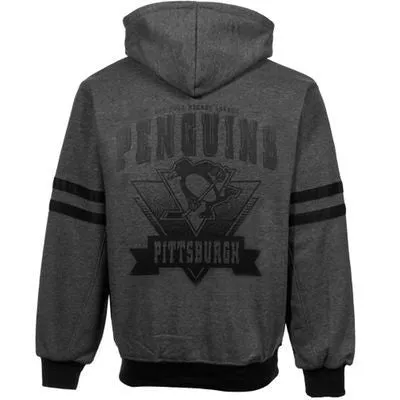 Pittsburgh Penguins Dual Edge Reversible Full Zip Hoodie