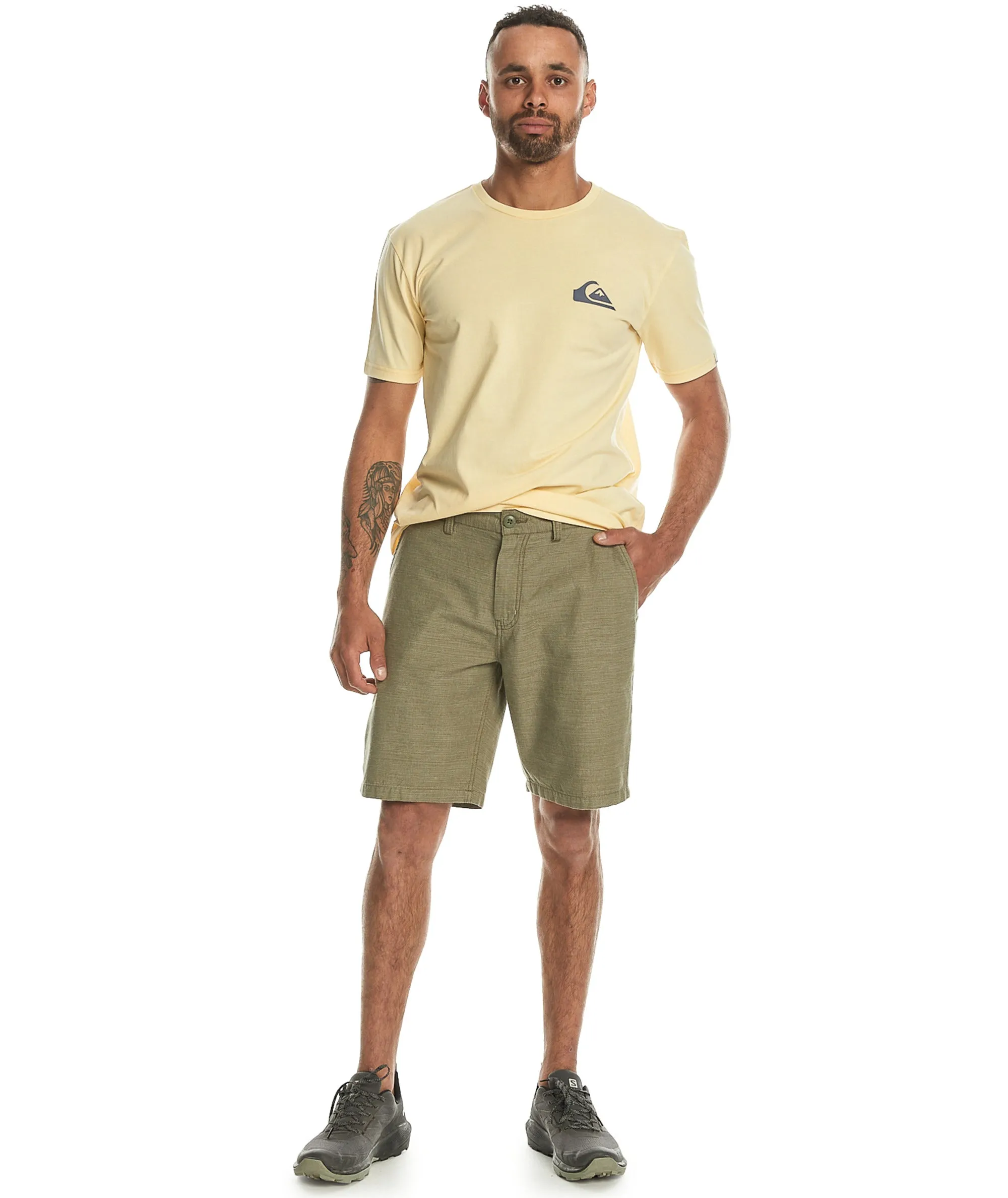 Quiksilver Mens Davis Cotton Chino Walkshorts