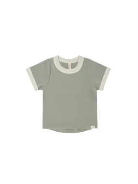 Quincy Mae Ringer Tee | Spruce