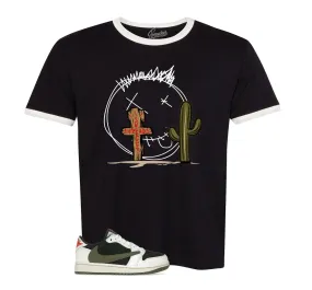 Retro 1 Olive ST Cactus Ringer Shirt