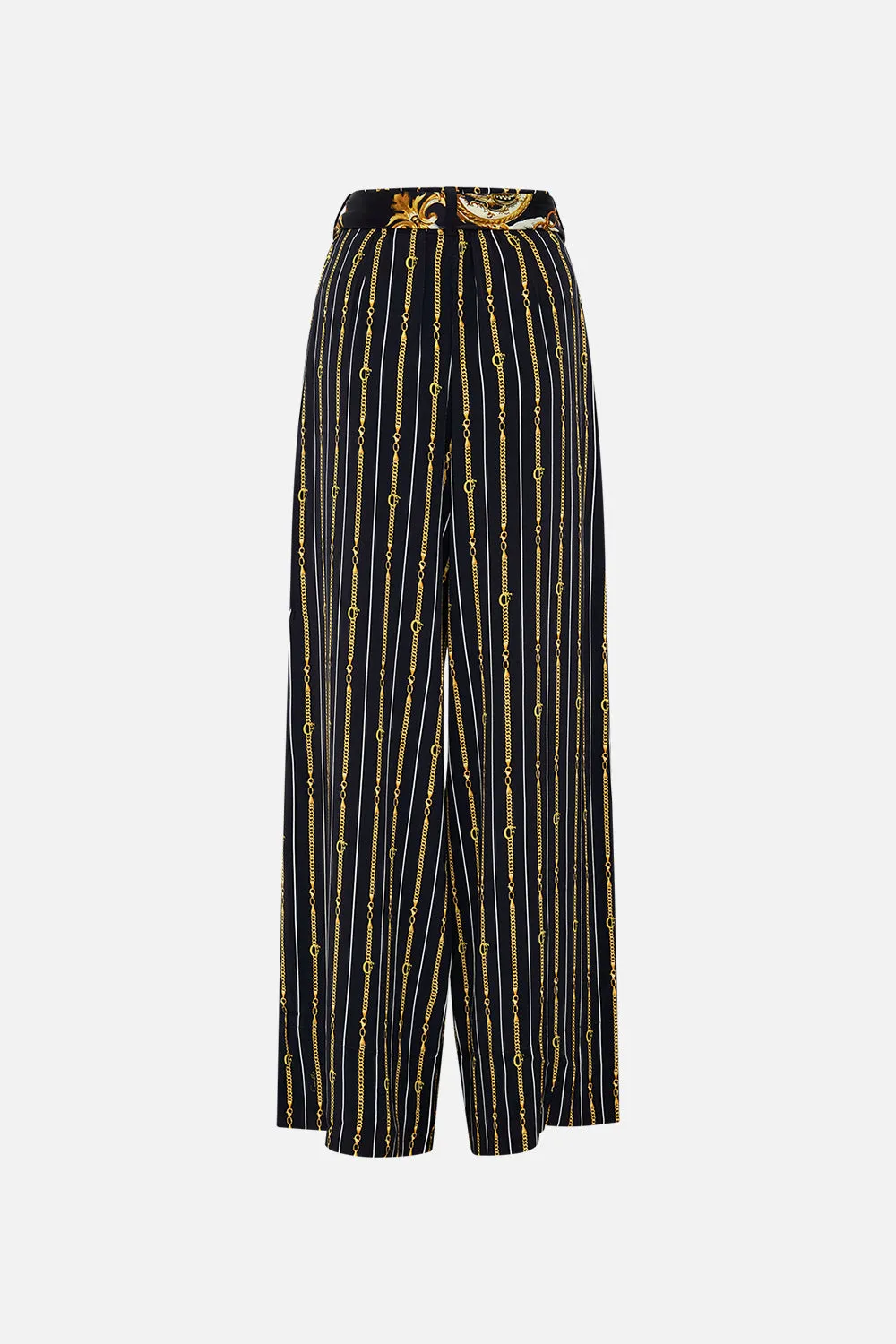 SCARF BELT WIDE LEG PANT COAST TO COAST