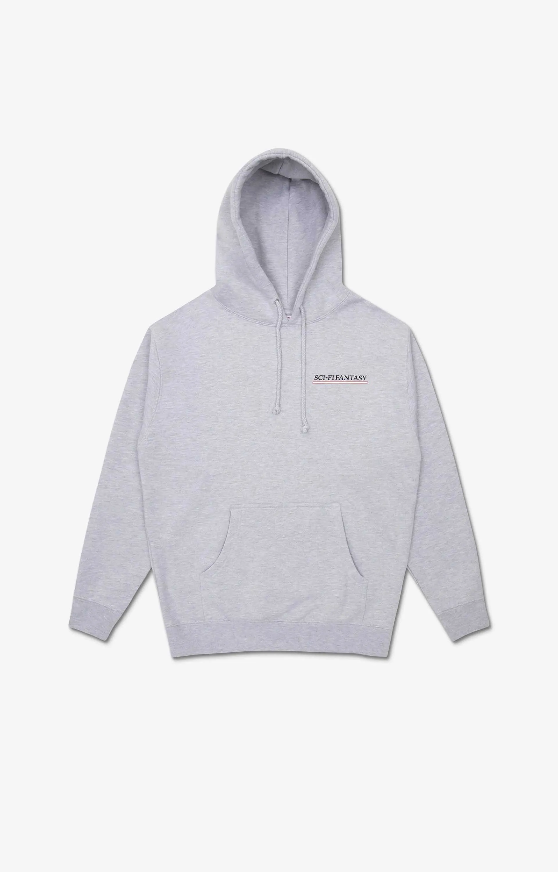 Sci-Fi Fantasy Industrial Hoodie, Heather Grey