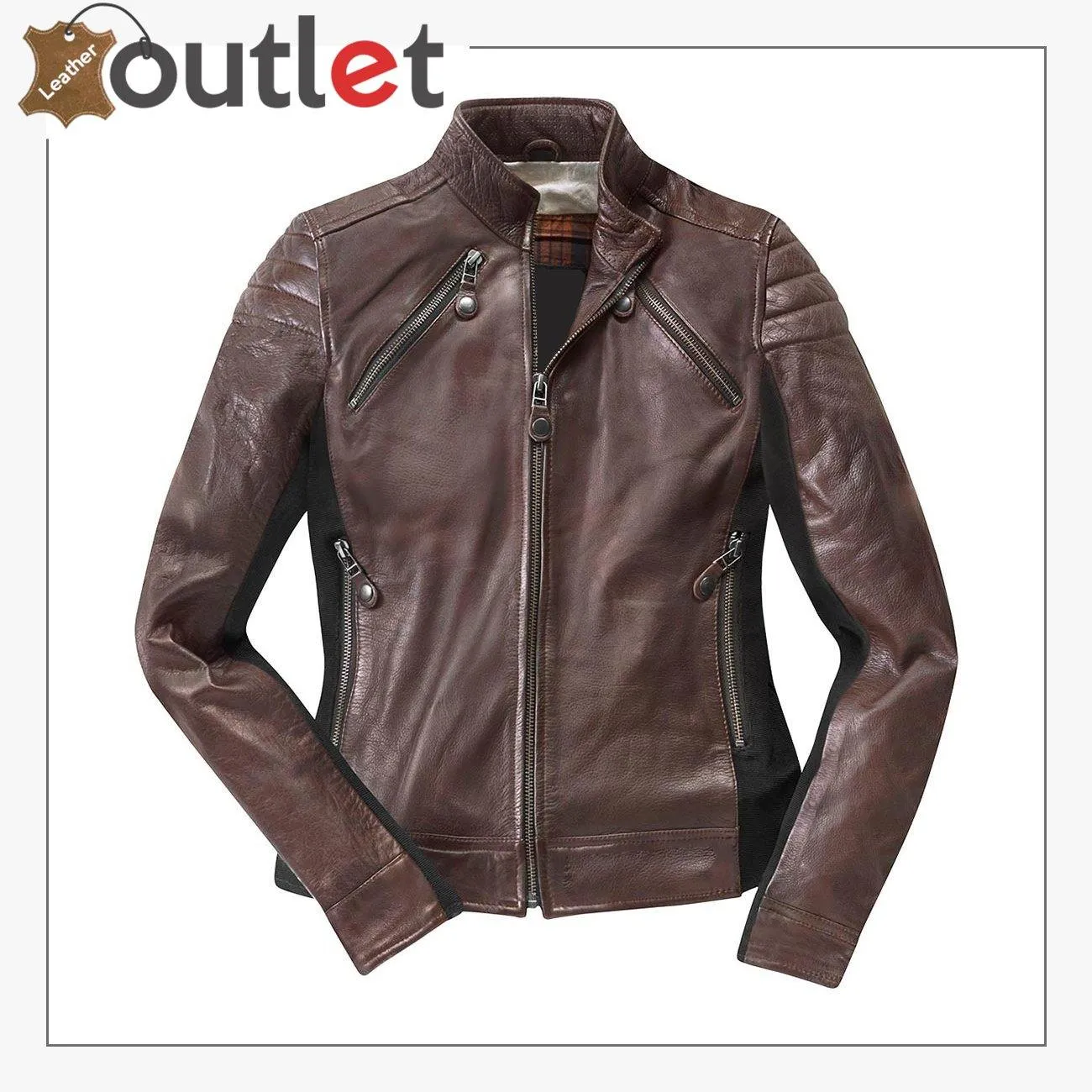 Semnan Ladies Motorcycle Leather Jacket