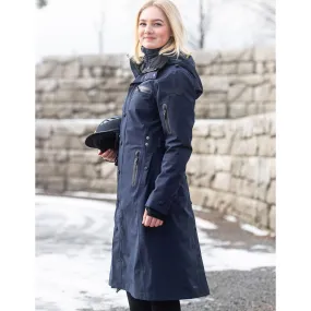 UHIP Mid Length Water Repellent Trench Coat DARK BLUE