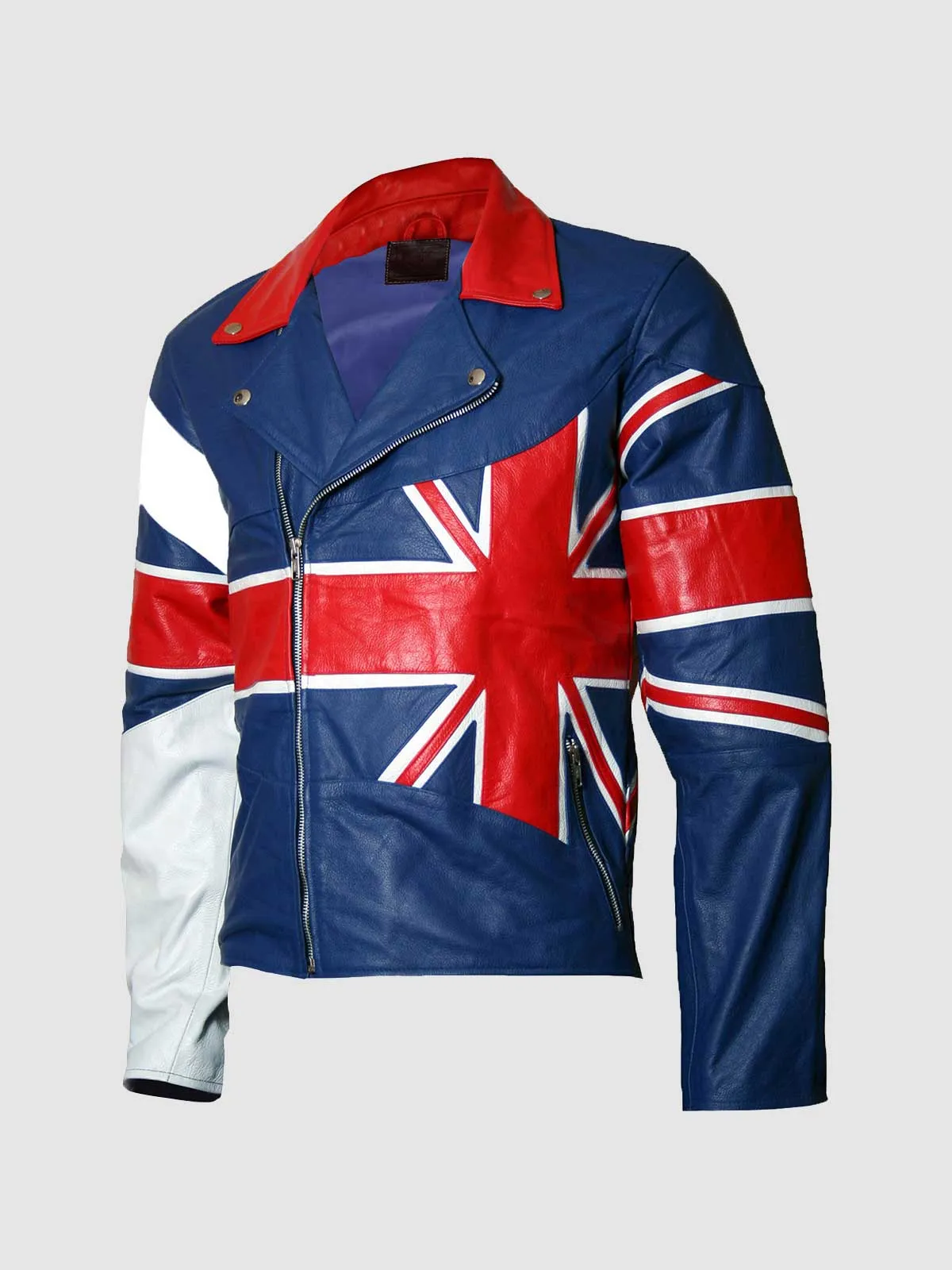 Union Jack Flag Leather Jacket