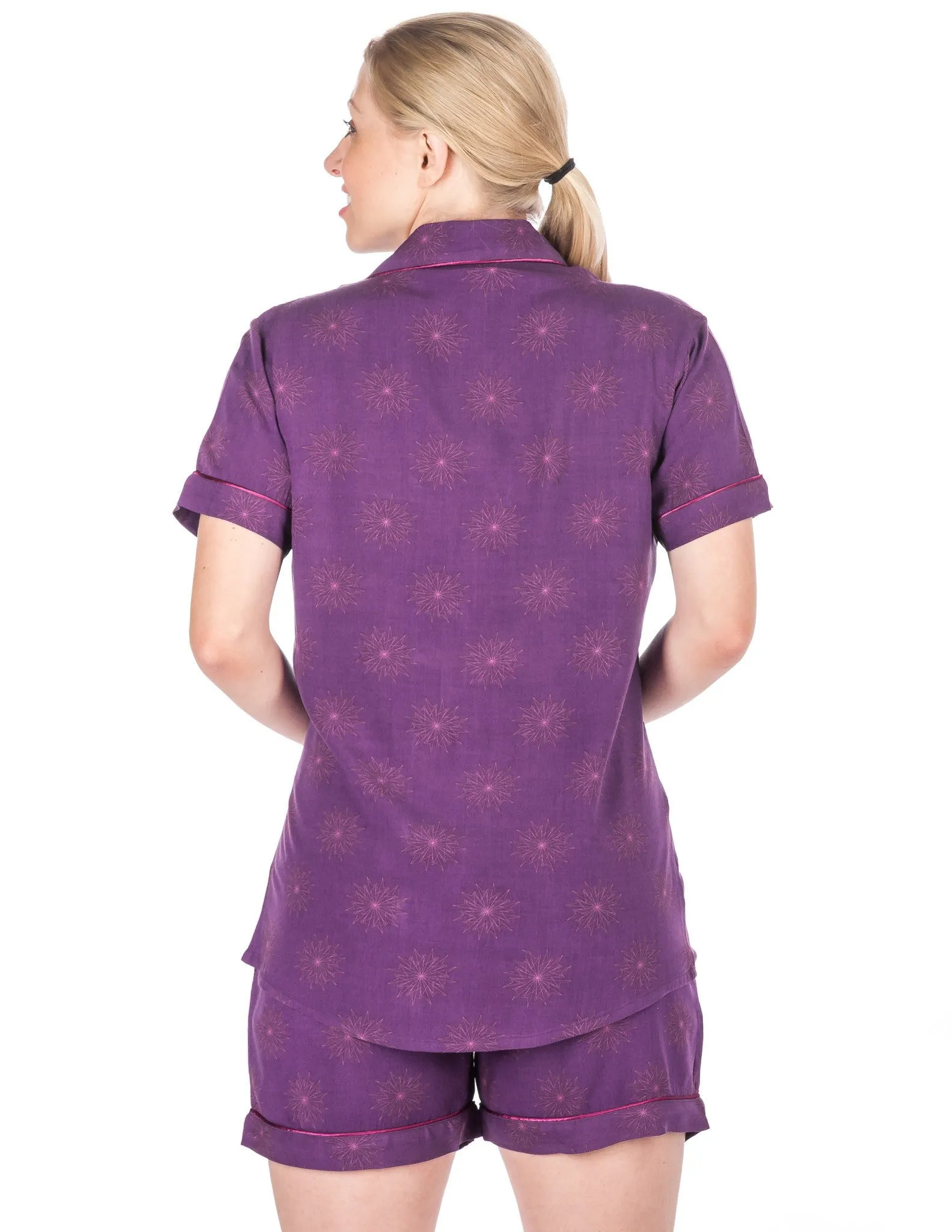 Women's Cool Breeze Woven Short Pajama Set