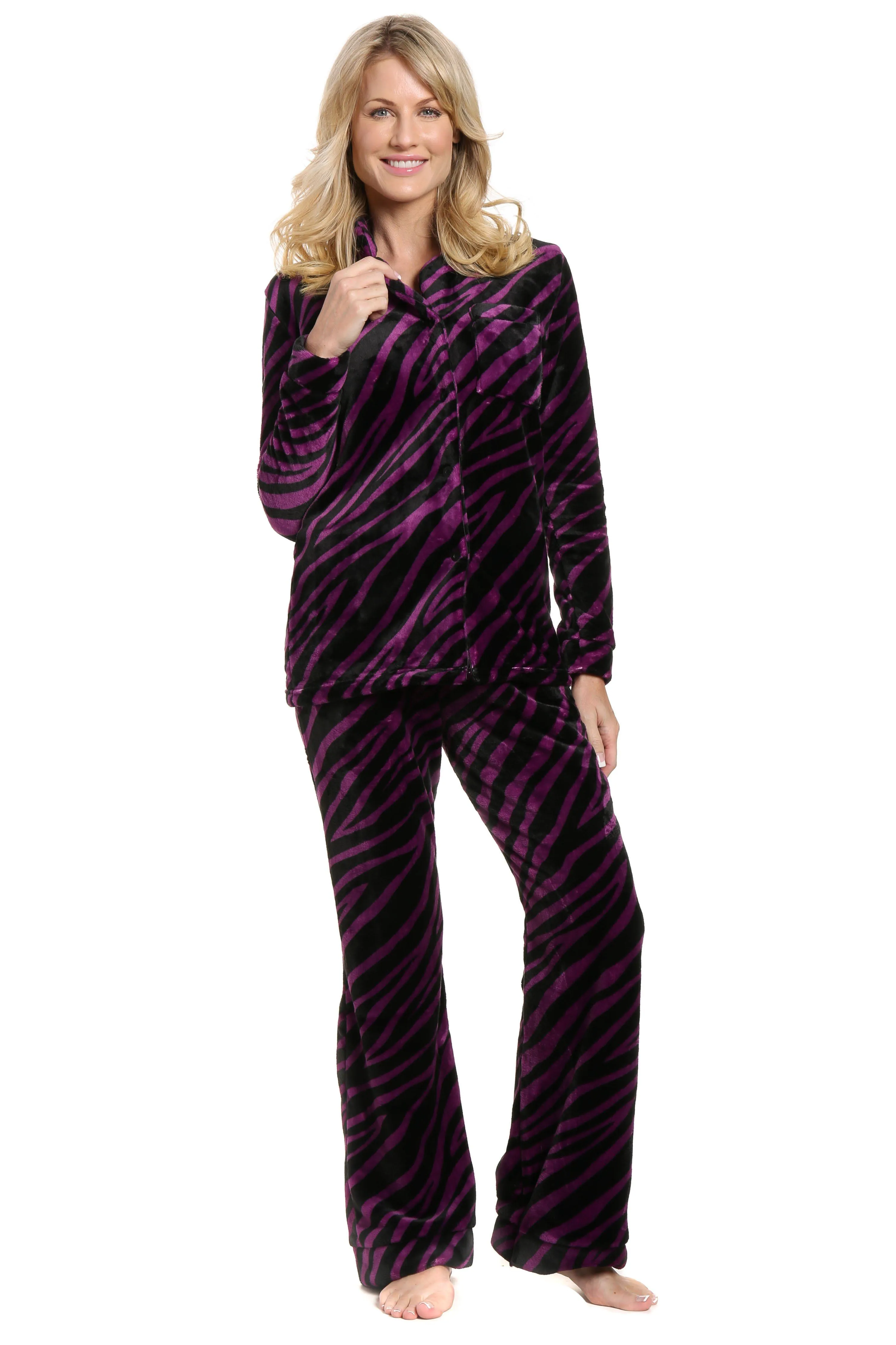 Womens Lush Butterfleece Pajama Set