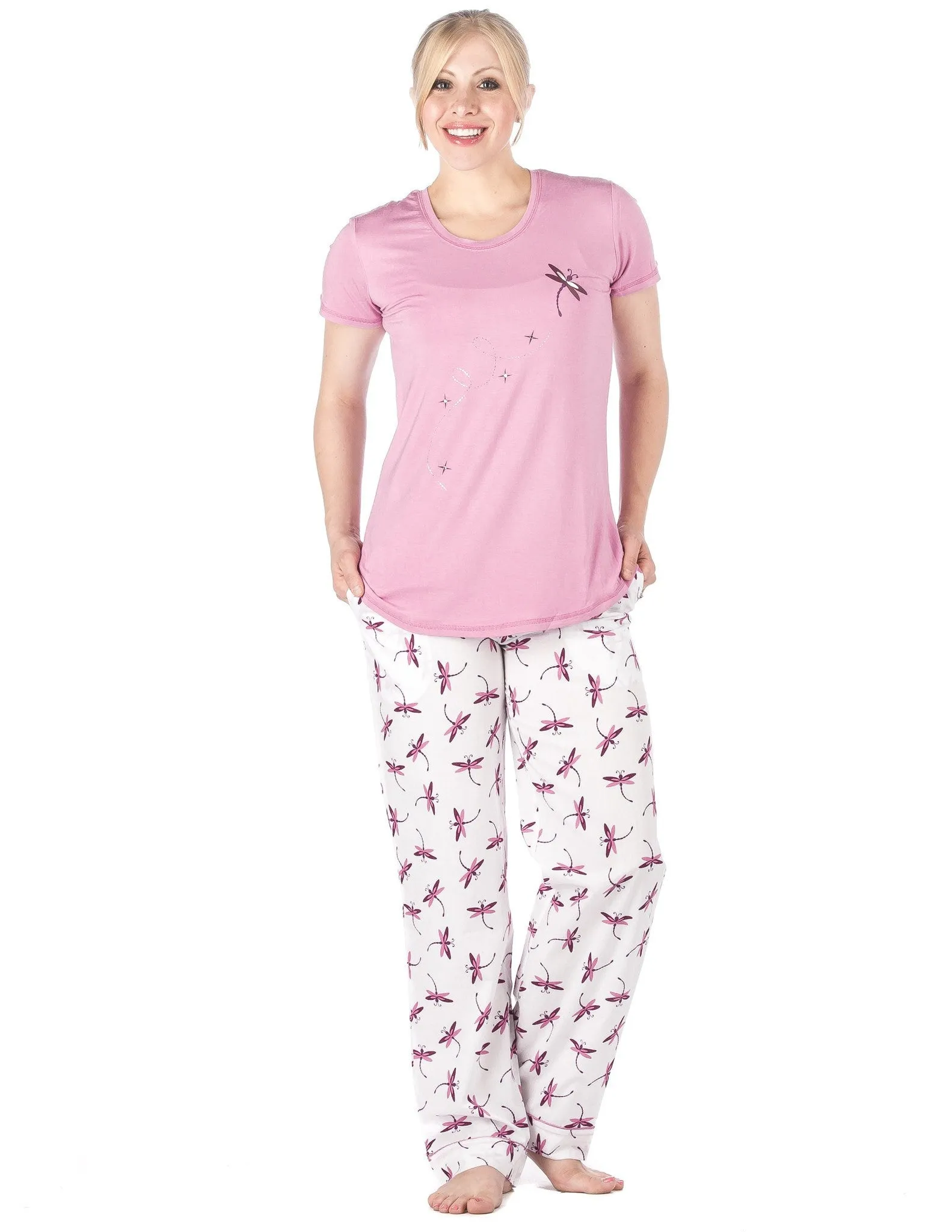 Women's Premium Cotton Poplin Lounge/Sleepwear Set